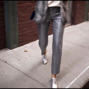 NWT Banana Republic Metallic Tweed Avery Pants